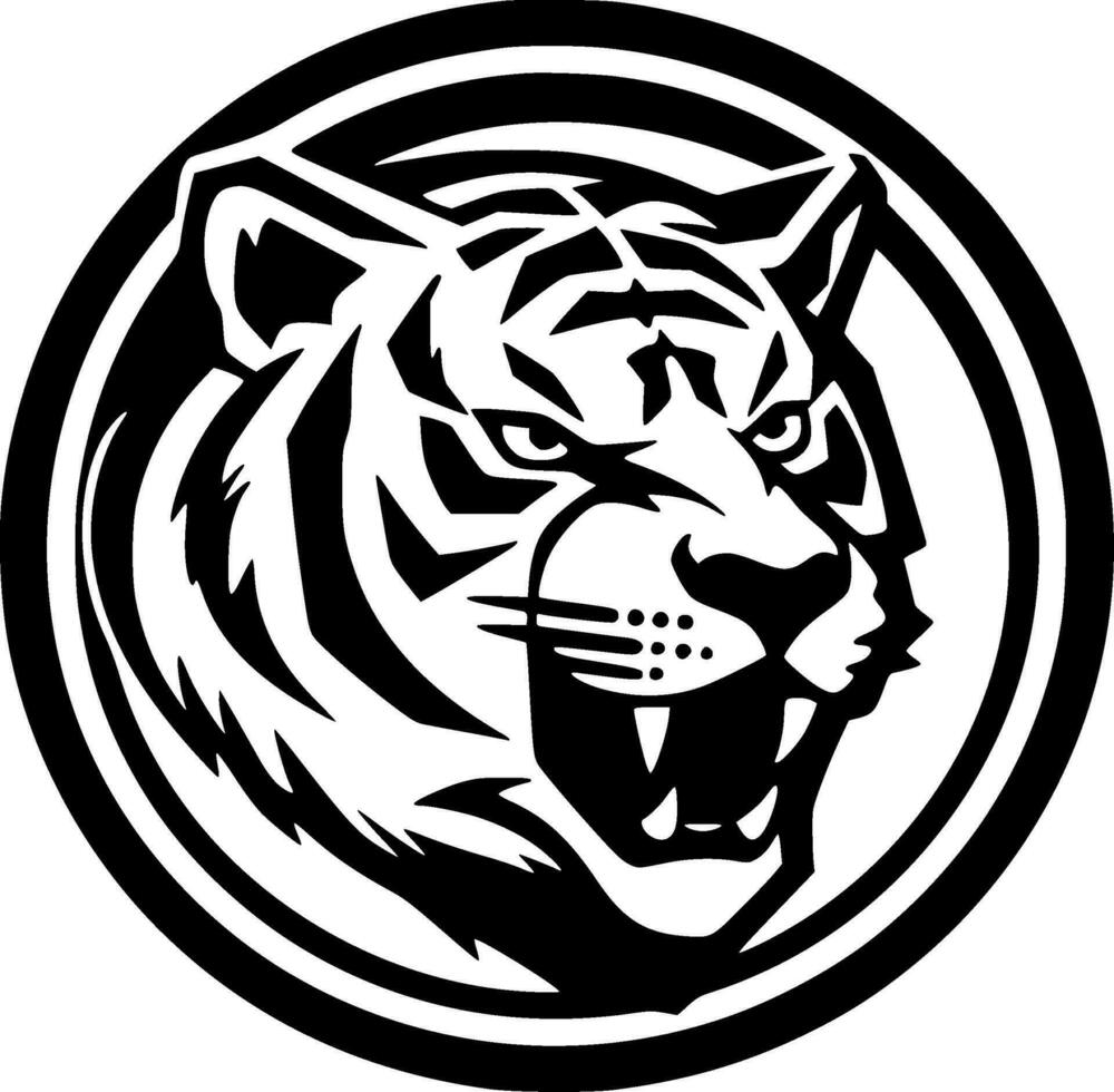 tigre - alto qualità vettore logo - vettore illustrazione ideale per maglietta grafico