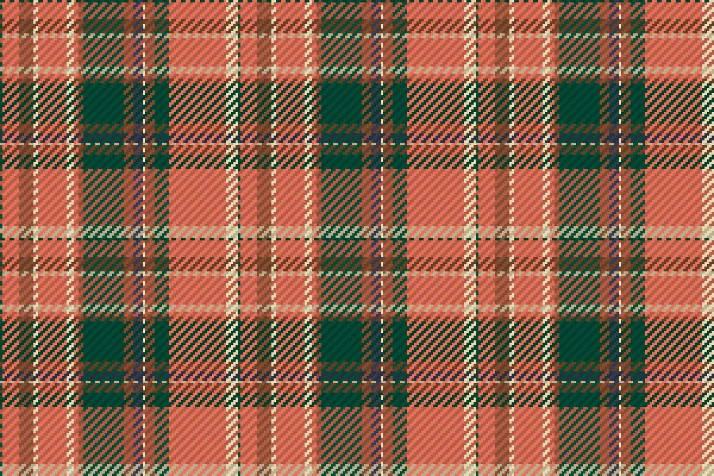 senza soluzione di continuità modello di Scozzese tartan plaid. ripetibile sfondo con dai un'occhiata tessuto struttura. vettore fondale a strisce tessile Stampa.