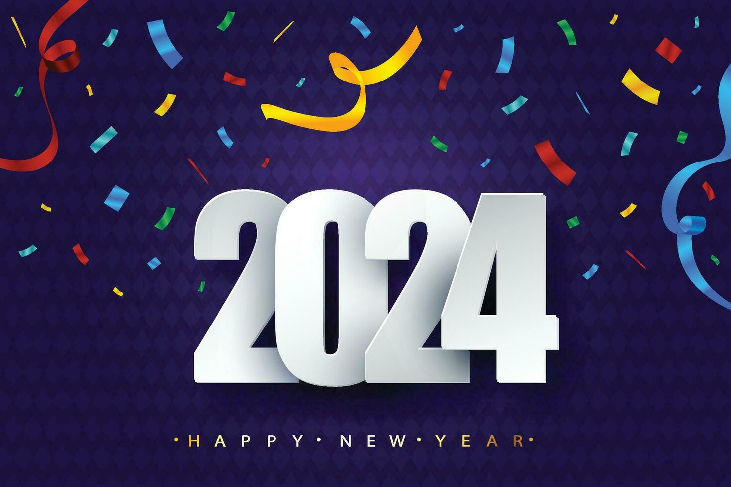 contento nuovo anno 2023 piazza modello con 3d sospeso numero. saluto concetto per 2023 nuovo anno celebrazione vettore