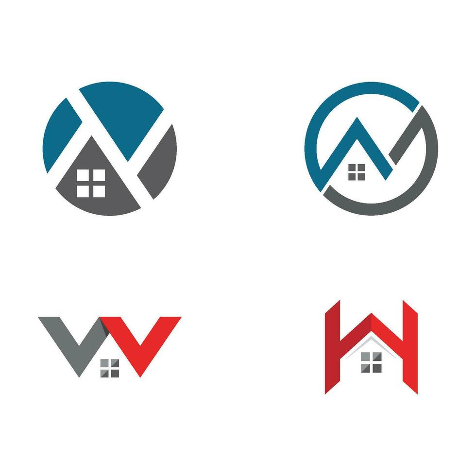 progettazione del logo di proprietà e costruzione vettore