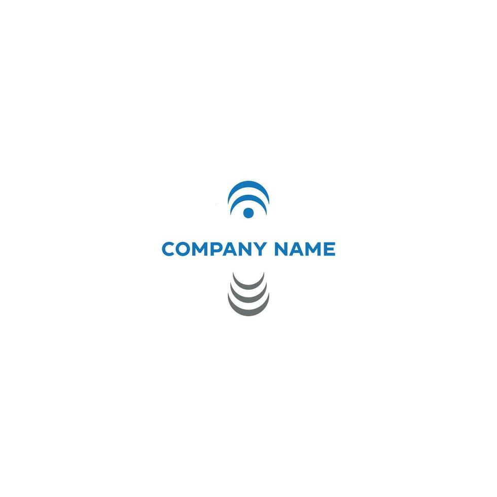 moderno Collegare segnale tecnologia vettore logo design