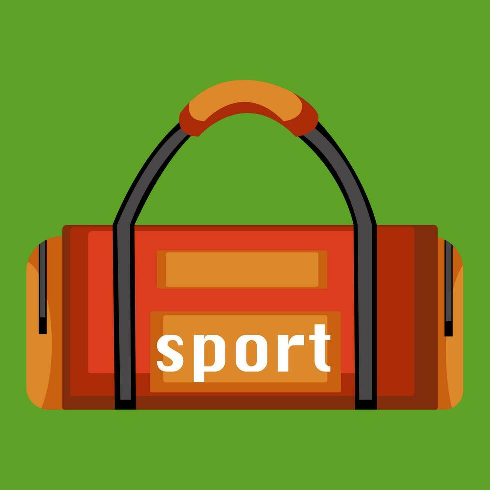 gli sport Borsa vettore colore illustrazione.