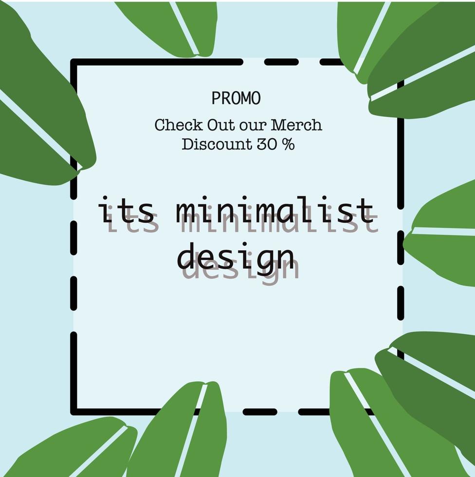 modello di minimalismo design poster vettore