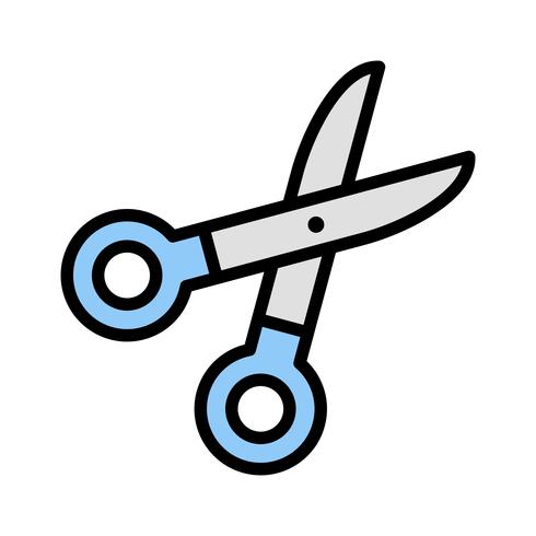 Icona di vettore di forbici
