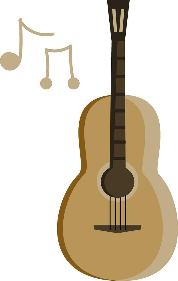 musicale strumento di basso chitarra vettore o colore illustrazione