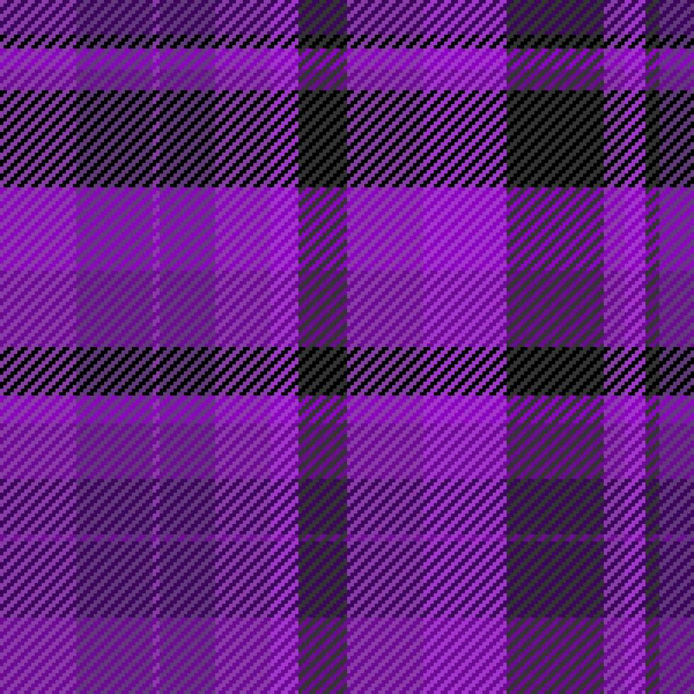 senza soluzione di continuità tessuto modello di vettore tessile tartan con un' dai un'occhiata plaid sfondo struttura.