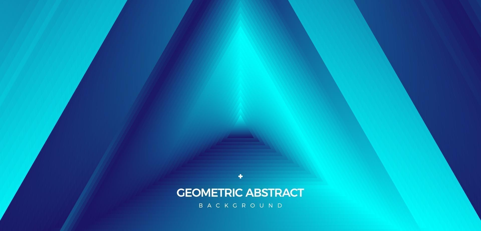 tendenza moda movimento triangolo geometrico multilaterale gradiente astratto sfondo vettore