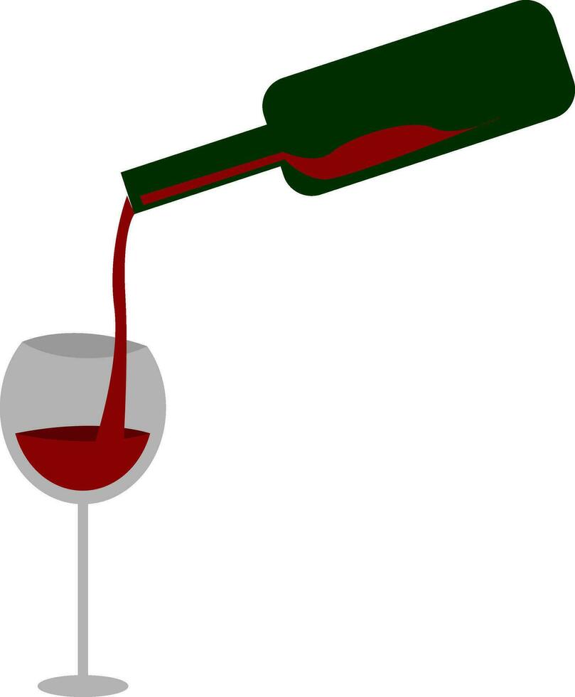 rosso vino, vettore o colore illustrazione.