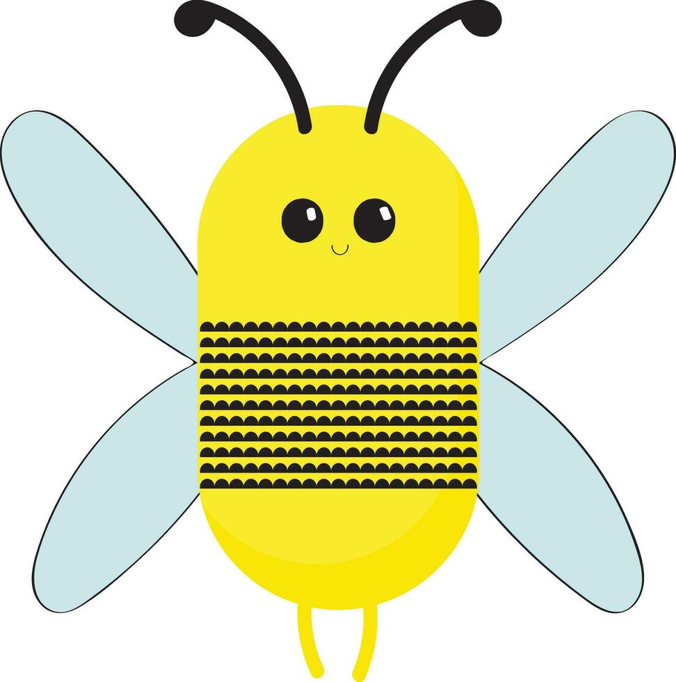 Immagine di ape, vettore o colore illustrazione.