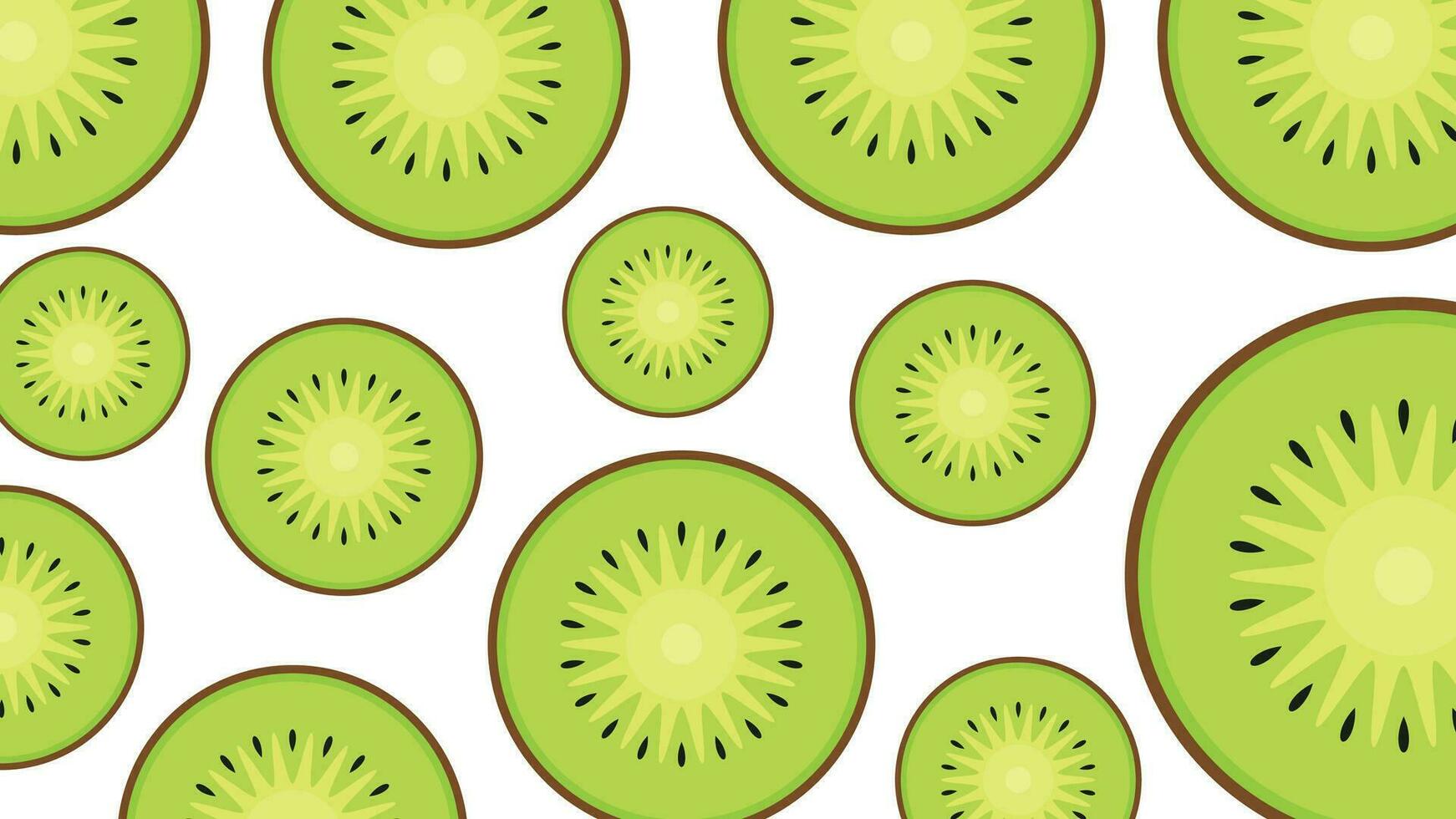 Kiwi icona vettore. simbolo. logo design. Kiwi isolato su bianca sfondo. vettore