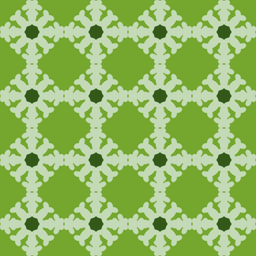 verde oliva mandala arte senza soluzione di continuità modello floreale creativo design sfondo vettore illustrazione