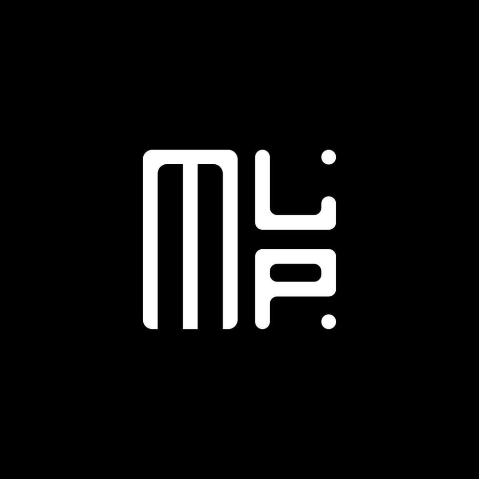 mlp lettera logo vettore disegno, mlp semplice e moderno logo. mlp lussuoso alfabeto design