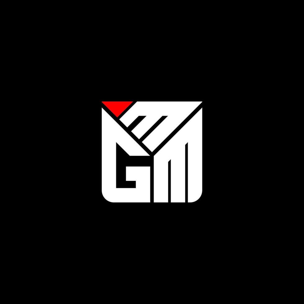 mgm lettera logo vettore disegno, mgm semplice e moderno logo. mgm lussuoso alfabeto design
