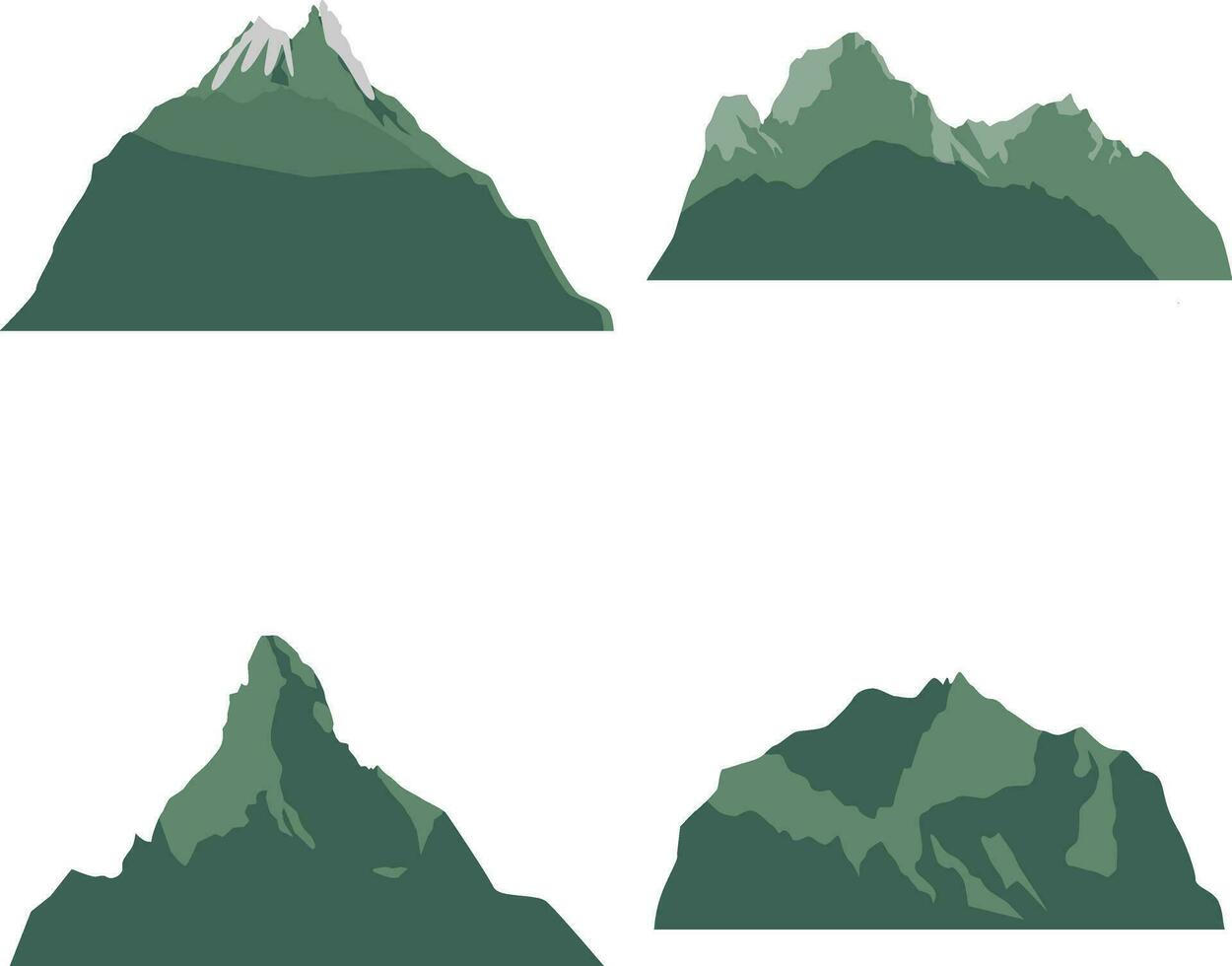 internazionale montagna giorno icona con astratto design. isolato su bianca sfondo. vettore illustrazione impostare.