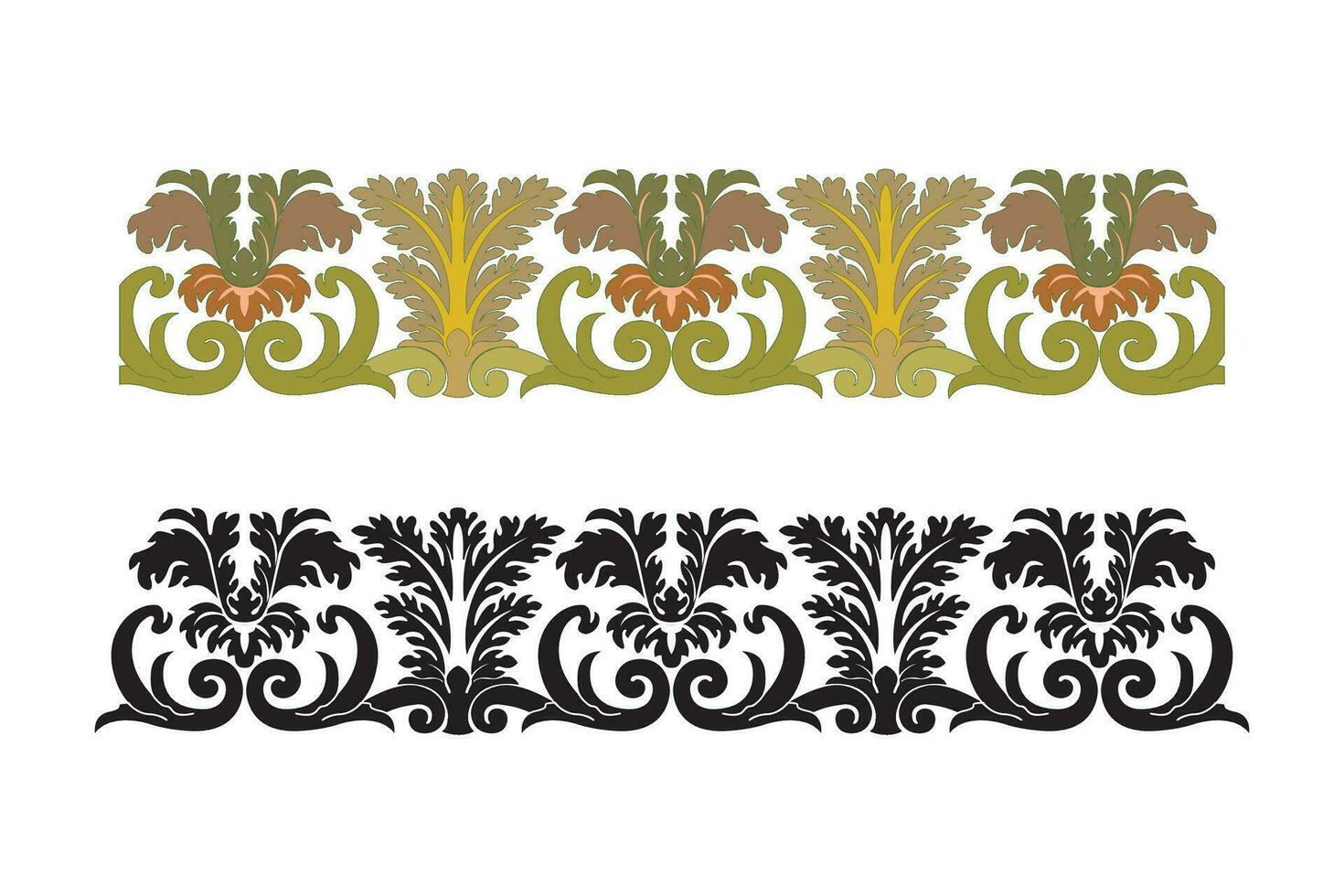 Vintage ▾ floreale calligrafico floreale vignetta scorrere angoli ornamentale design elementi nero impostato isolato vettore