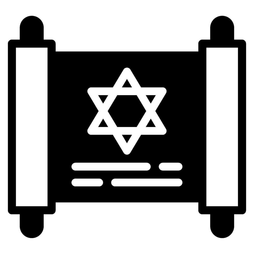 Torah illustrazione icone per ragnatela, app, infografica, eccetera vettore