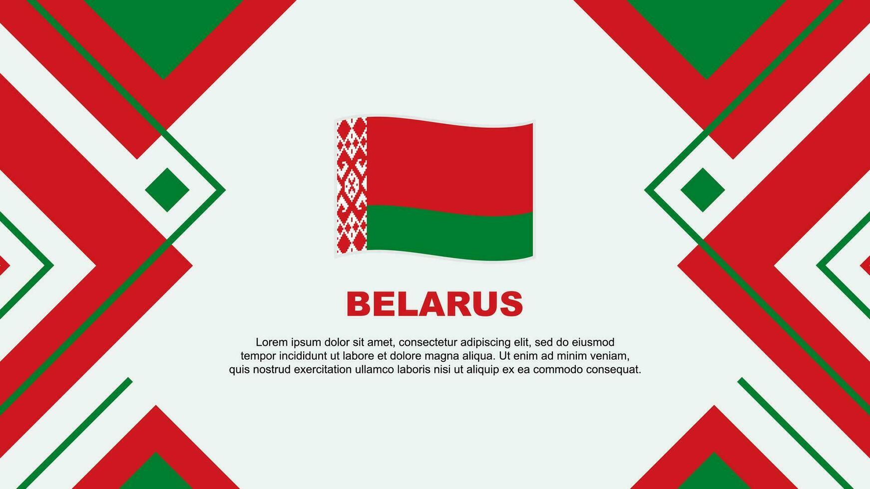 bielorussia bandiera astratto sfondo design modello. bielorussia indipendenza giorno bandiera sfondo vettore illustrazione. bielorussia illustrazione