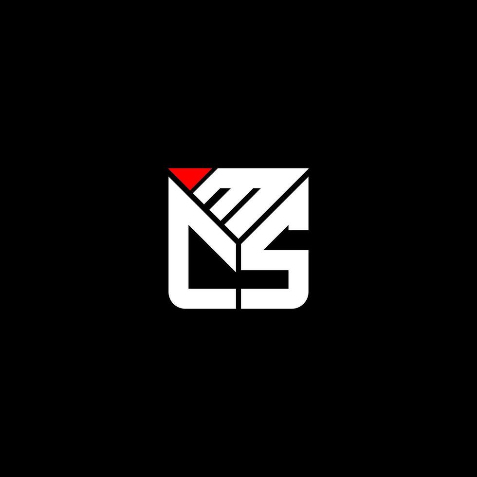 mcs lettera logo vettore disegno, mcs semplice e moderno logo. mcs lussuoso alfabeto design