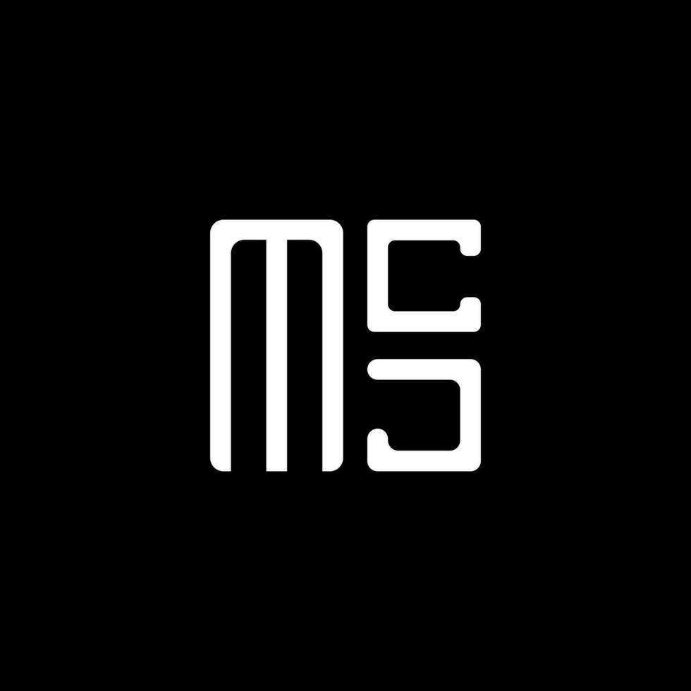 mcj lettera logo vettore disegno, mcj semplice e moderno logo. mcj lussuoso alfabeto design