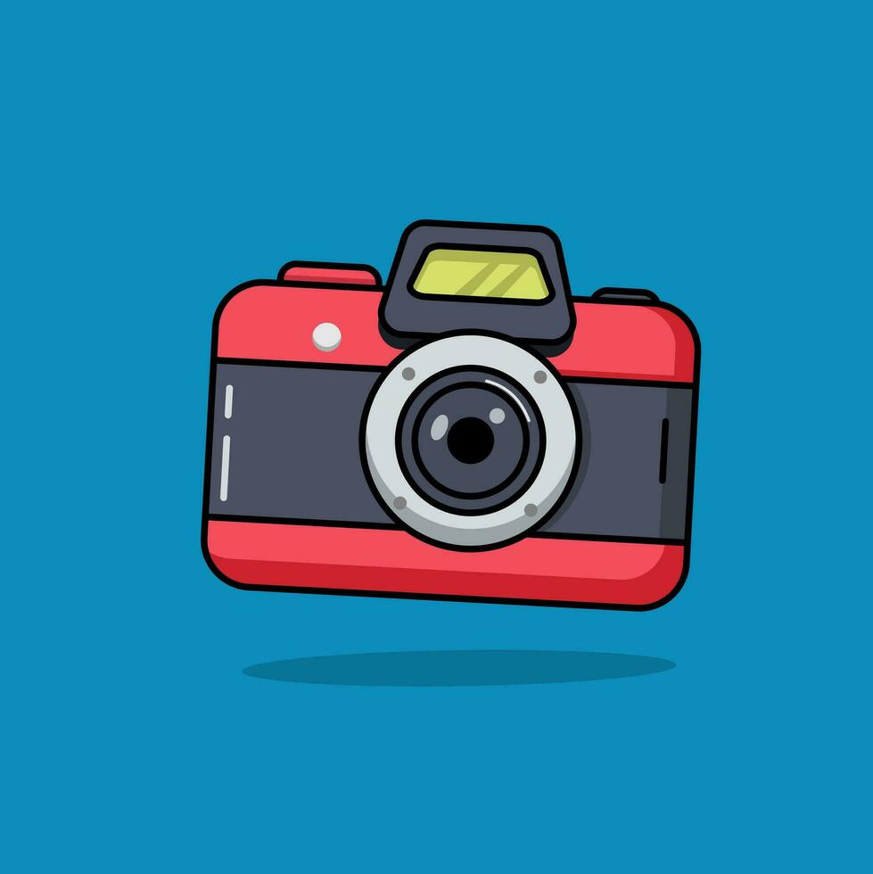 gratuito digitale telecamera vettore illustrazione