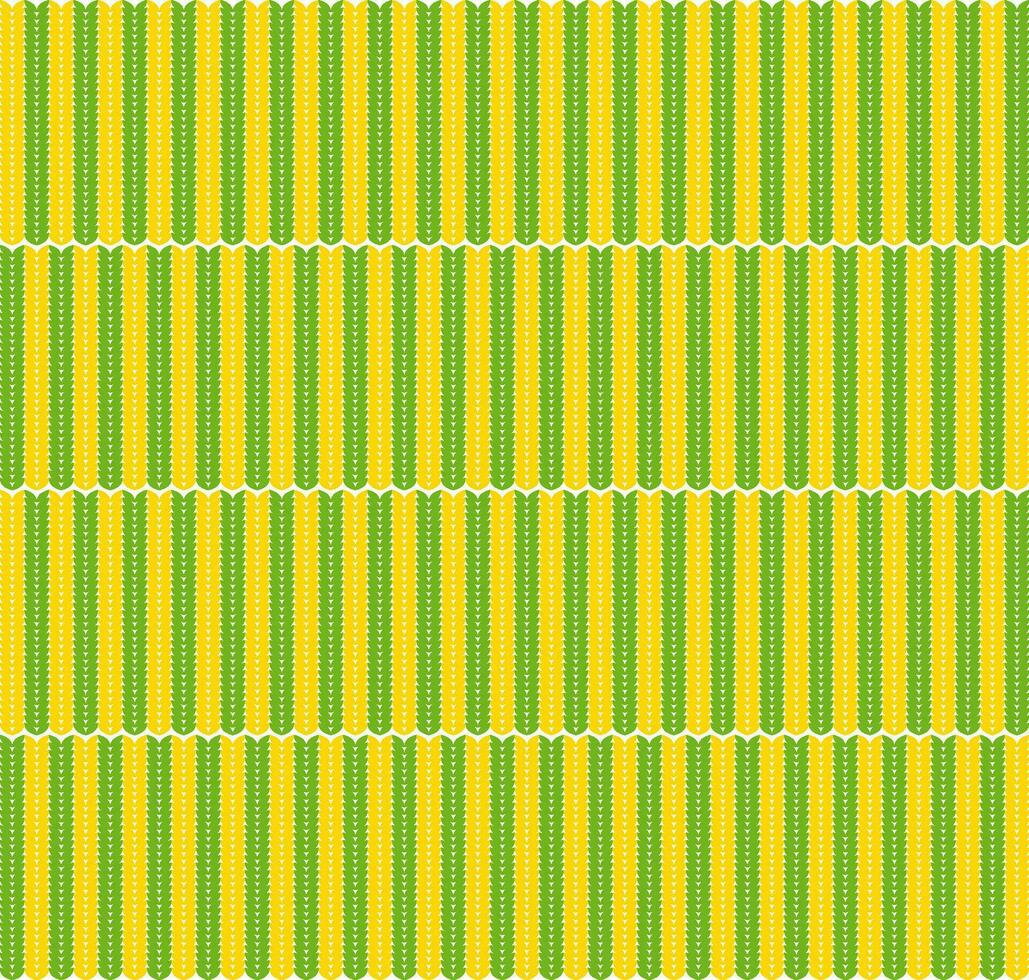 tessuto astratto modello nel verde e giallo vettore