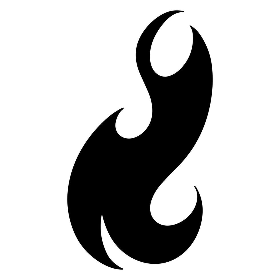 fuoco fiamma logo vettore illustrazione.
