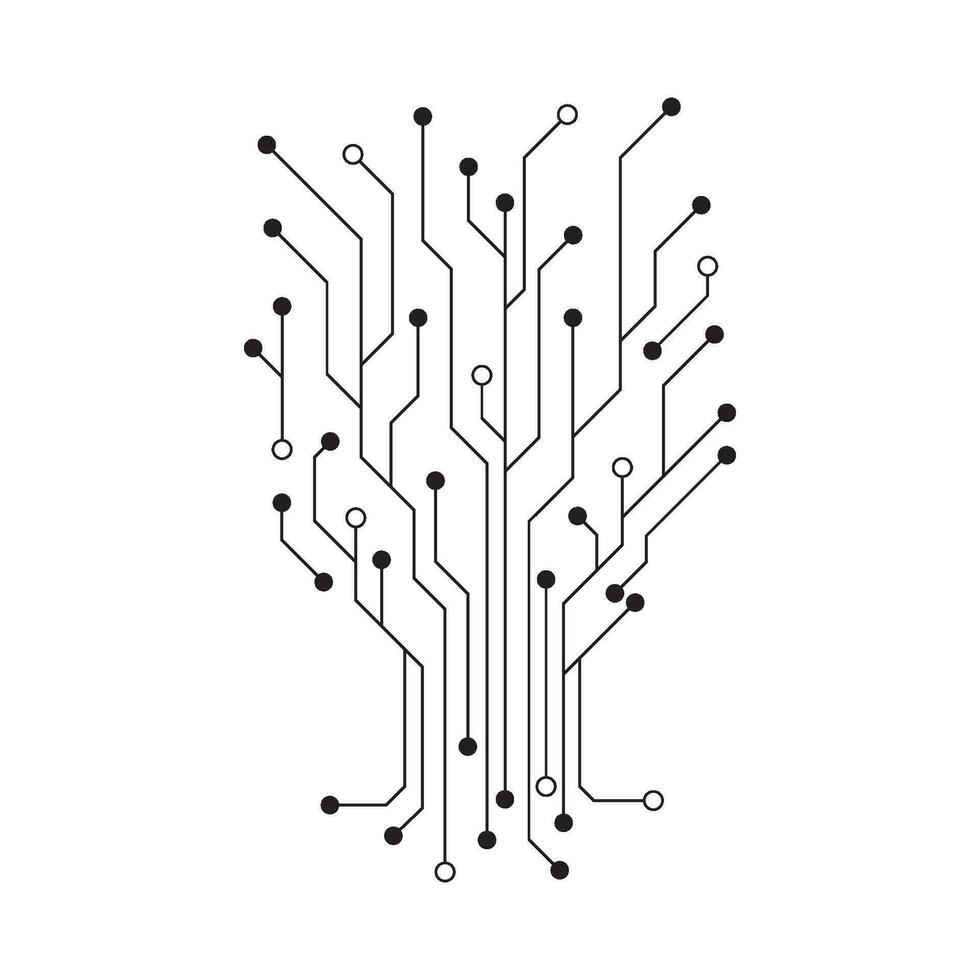 circuito illustrazione design vettore
