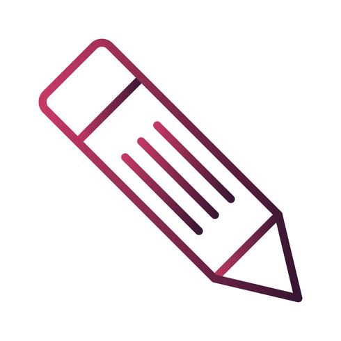 Icona della matita vettoriale