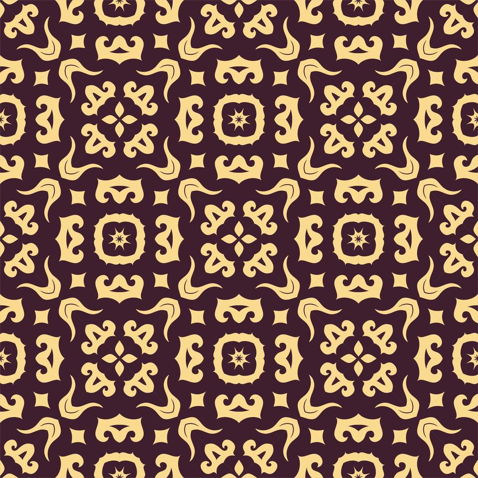 stile moderno di fondo del modello di songket. stampa ornamento batik senza cuciture pronta vettore