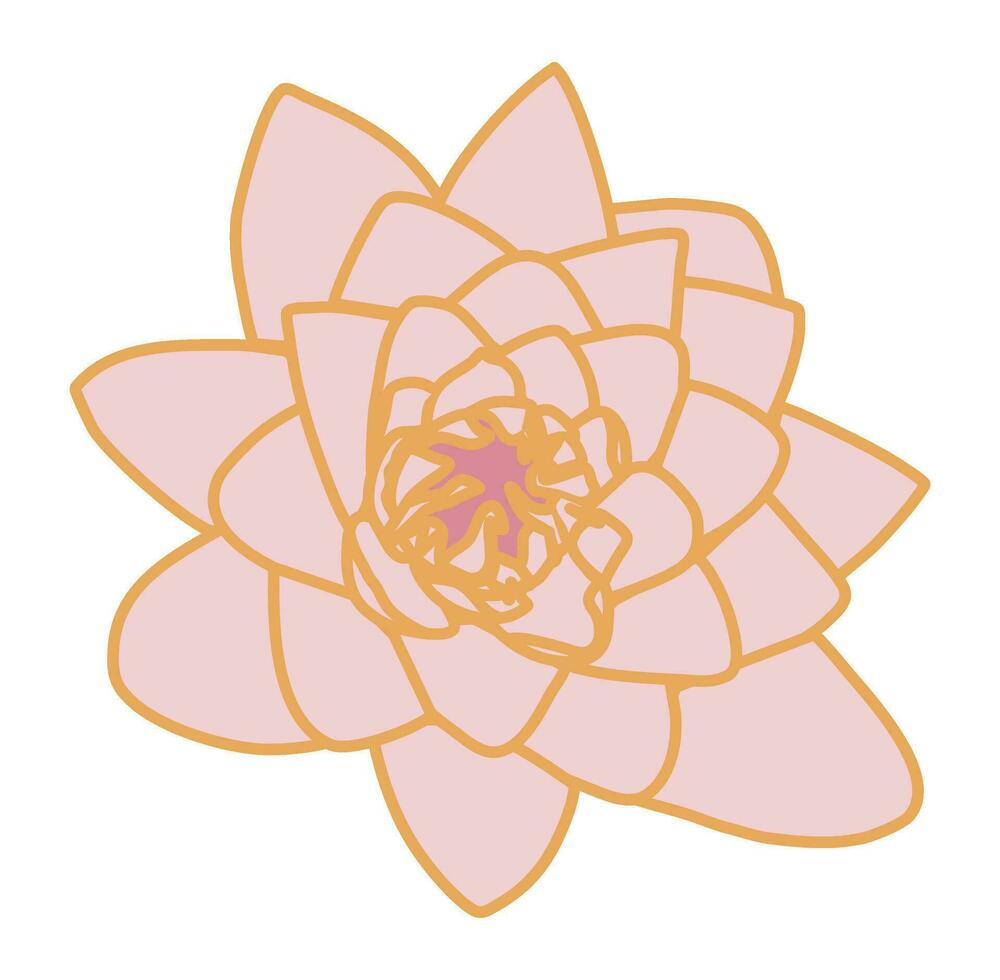 rosa sakura ciliegia fiorire vettore illustrazione