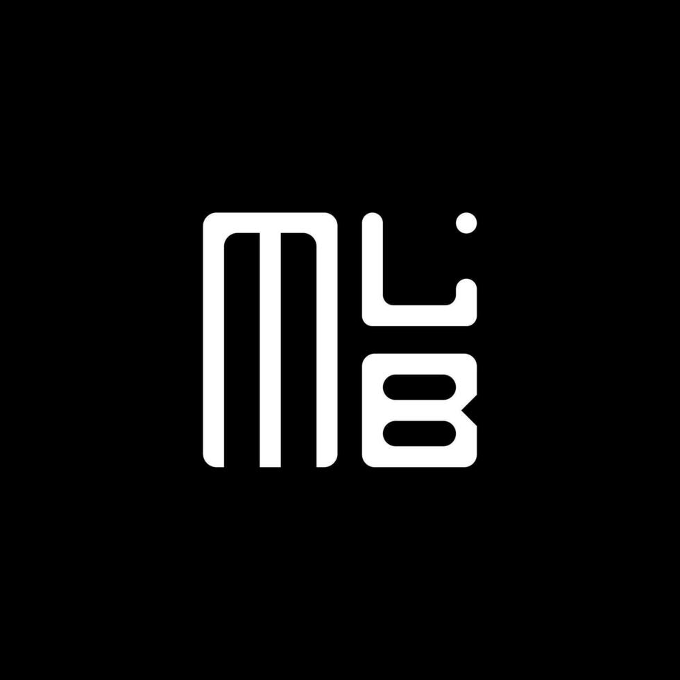 mlb lettera logo vettore disegno, mlb semplice e moderno logo. mlb lussuoso alfabeto design