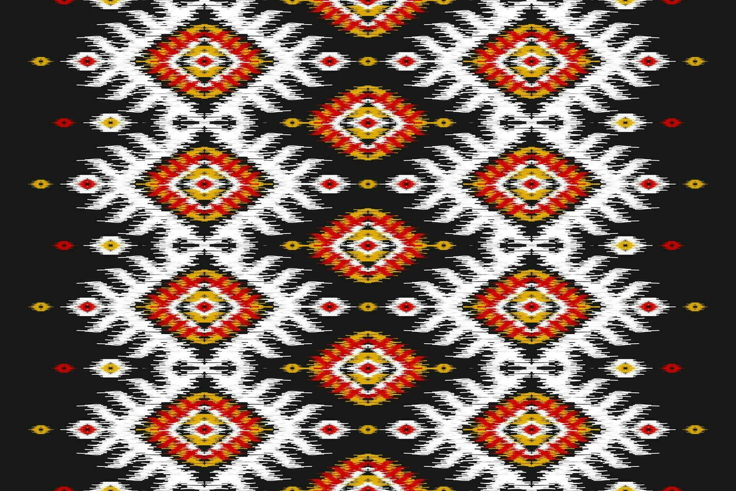 tappeto etnico ikat modello arte. geometrico etnico ikat senza soluzione di continuità modello nel tribale. messicano stile. vettore