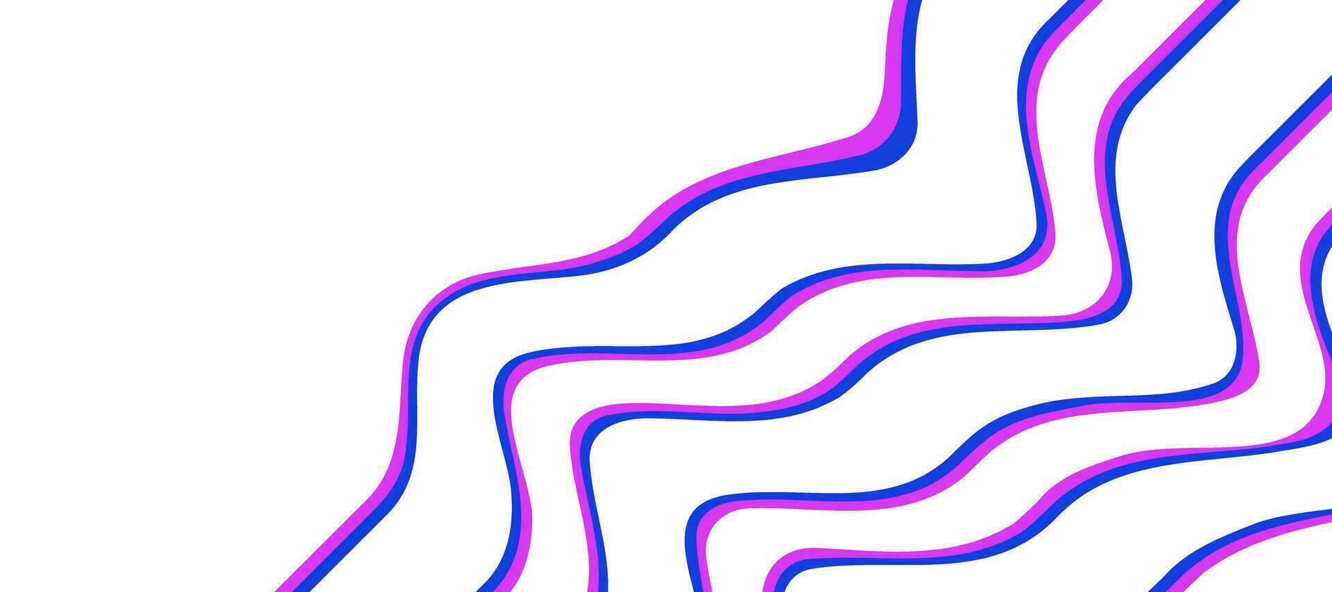 astratto viola viola mare onda flusso linea a strisce sfondo vettore