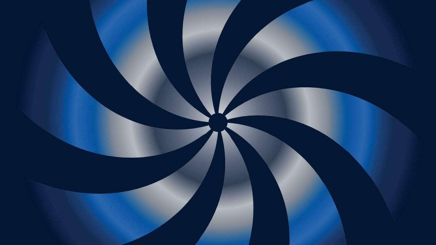 abstarct spirale ondulato linea sfondo nel semplice e minimalista stile. vettore