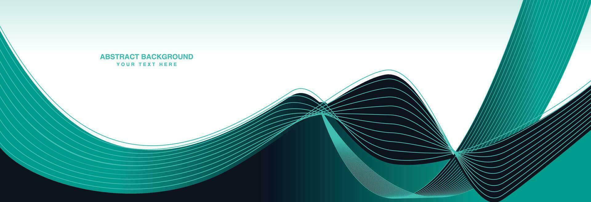lussuoso blu Linee astratto sfondo raggiante onda, blu sfondo creativo onda Linee design elemento, vettore illustrazione