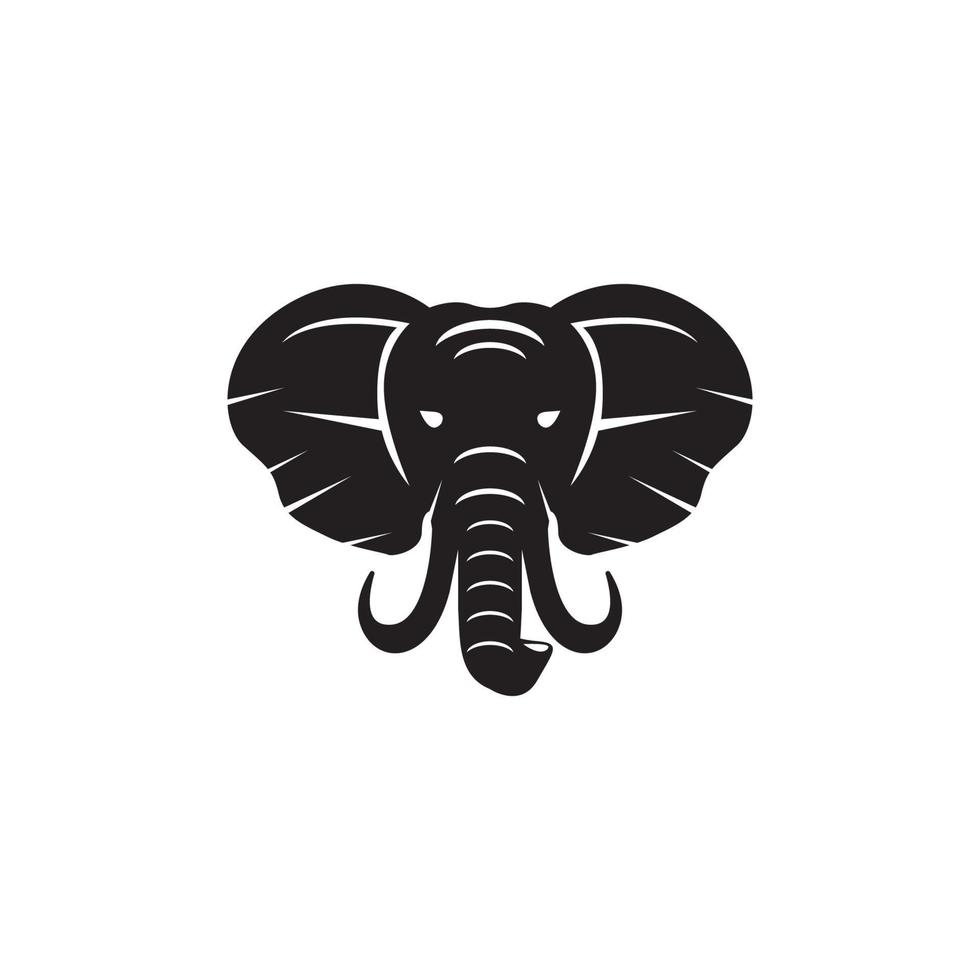 elefante icona e simbolo vettore modello illustrazione