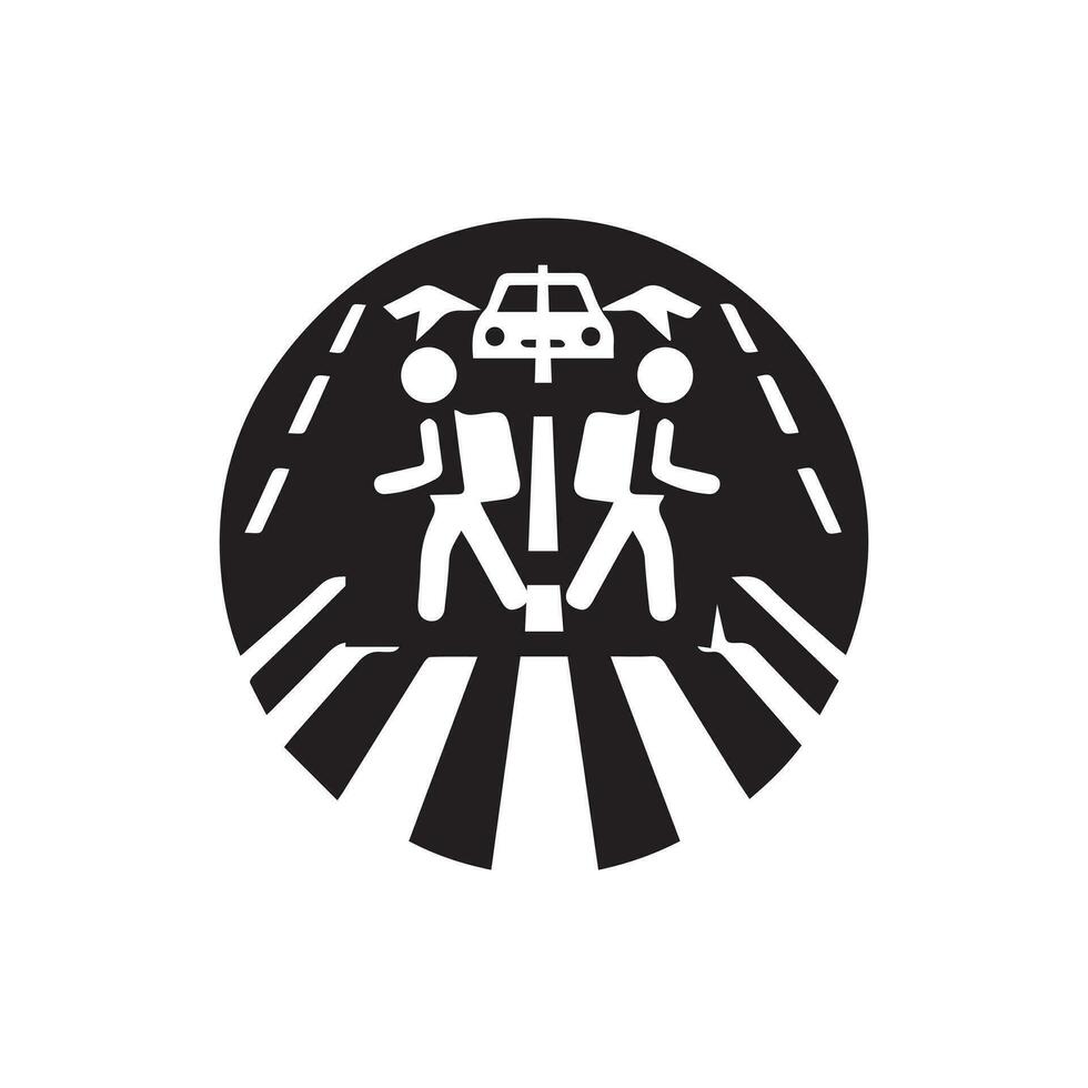 impostato di icone per traffico marmellate. incluso simboli per traffico, trasporto, distrutto macchine, e strade vettore