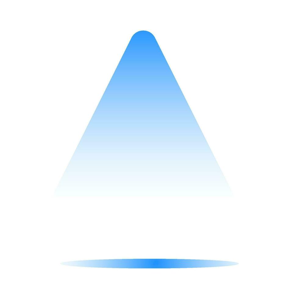 individuare leggero lampada blu illustrazione vettore