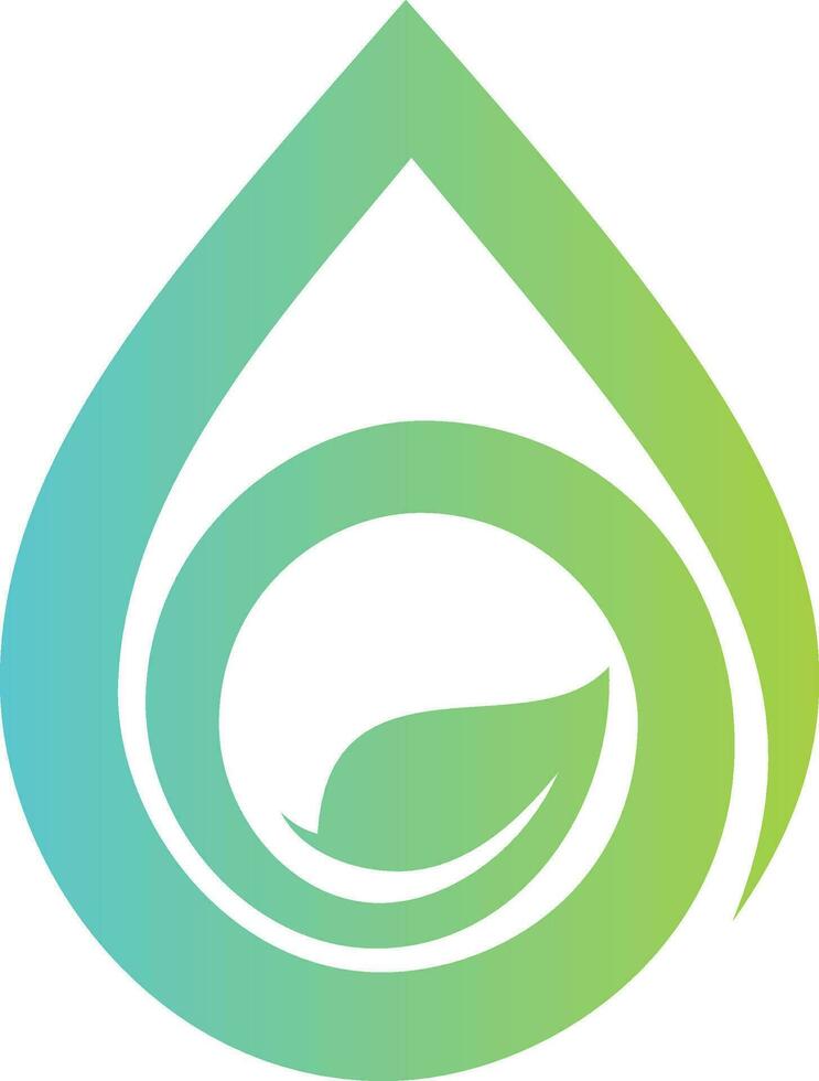 bio verde foglia biologico logo vettore