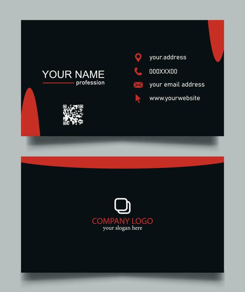 professionale minimo attività commerciale carta design. professionale stazionario marca identità attività commerciale carta. vettore