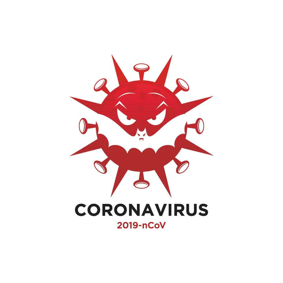 illustrazione grafico vettore di corona virus nel Wuhan, Corona virus infezione. 2019-nvoc virus.corona virus microbo