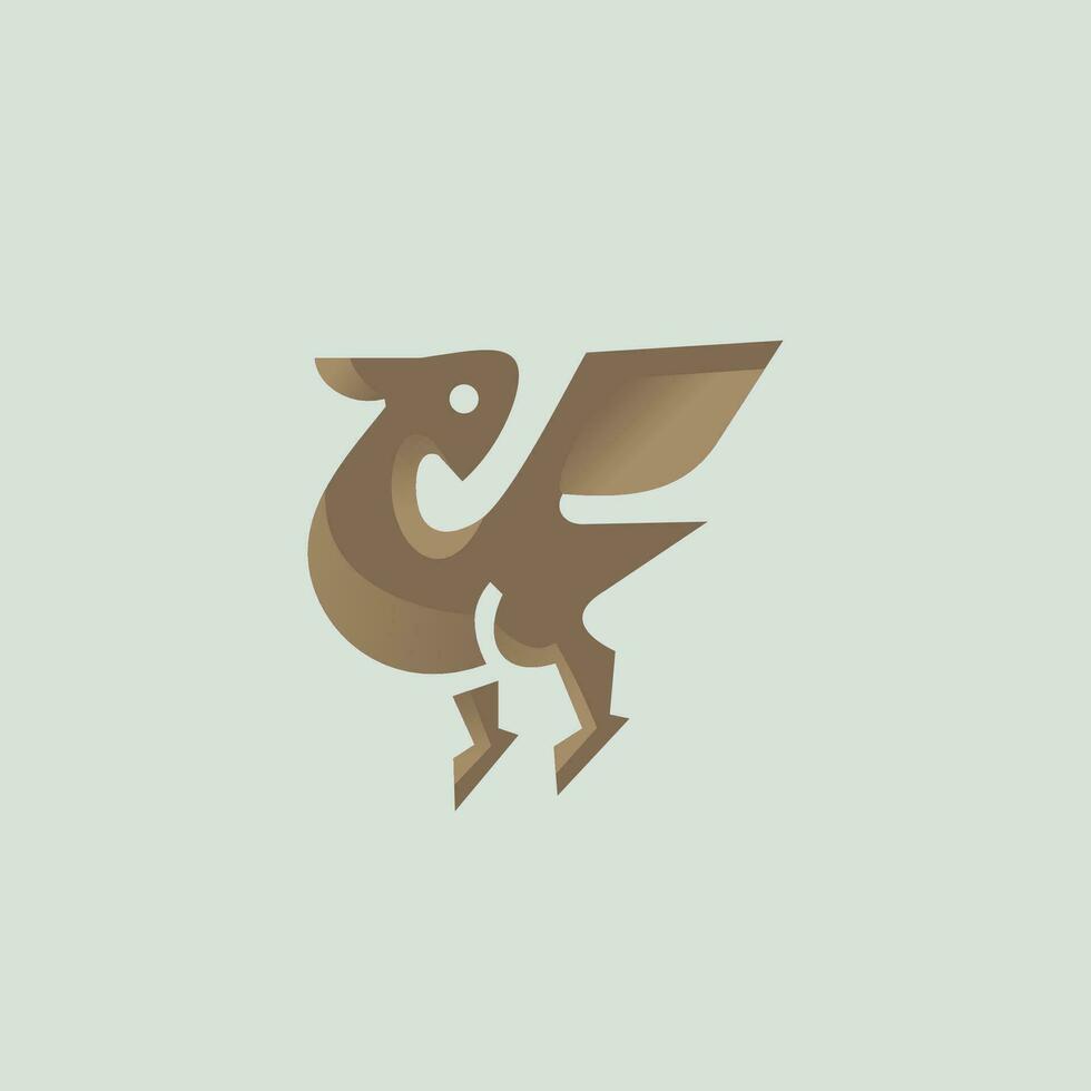 uccello logo disegno, icona design logo uccello vettore