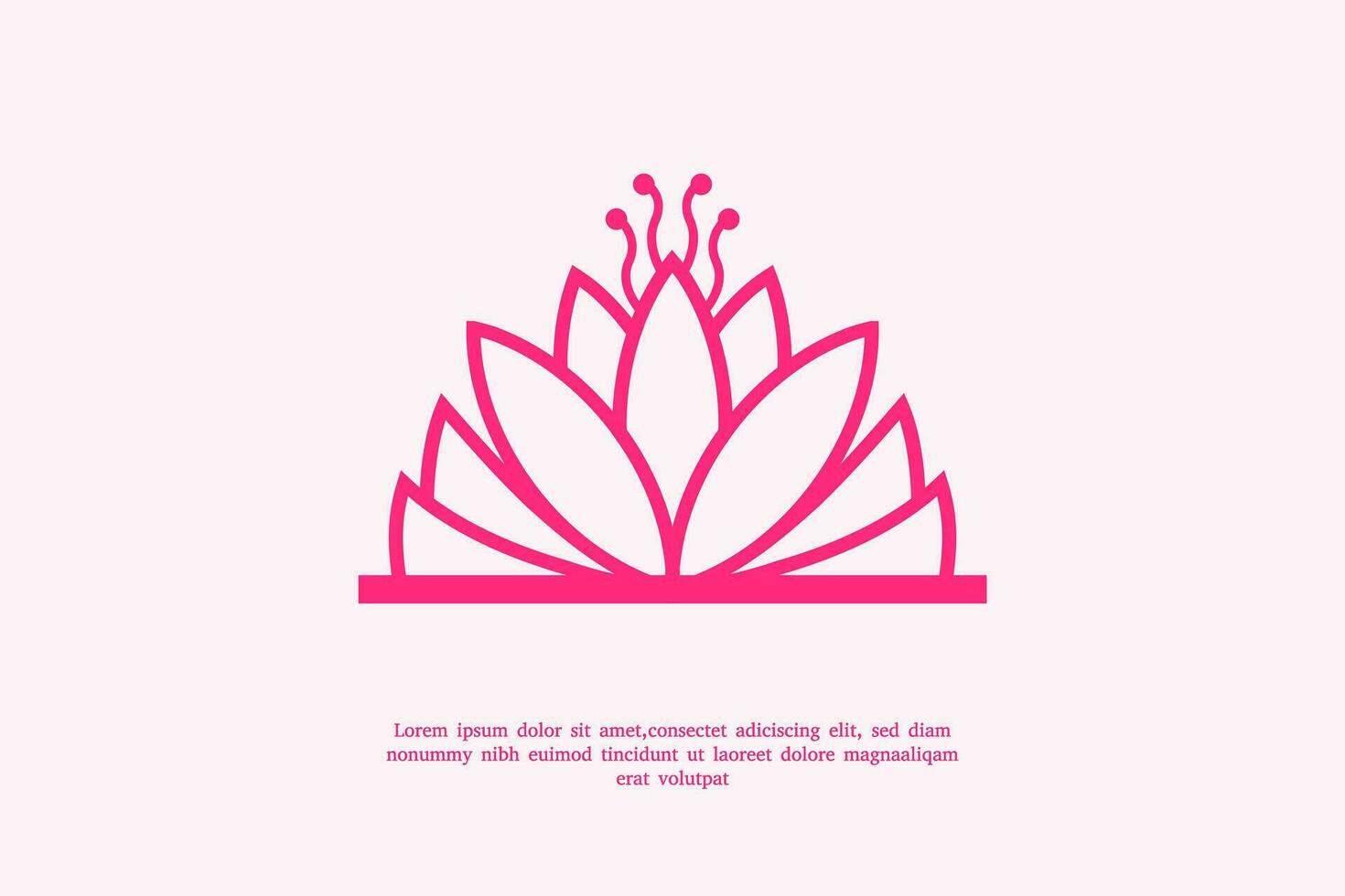 combinazione libro e fiore logo design vettore