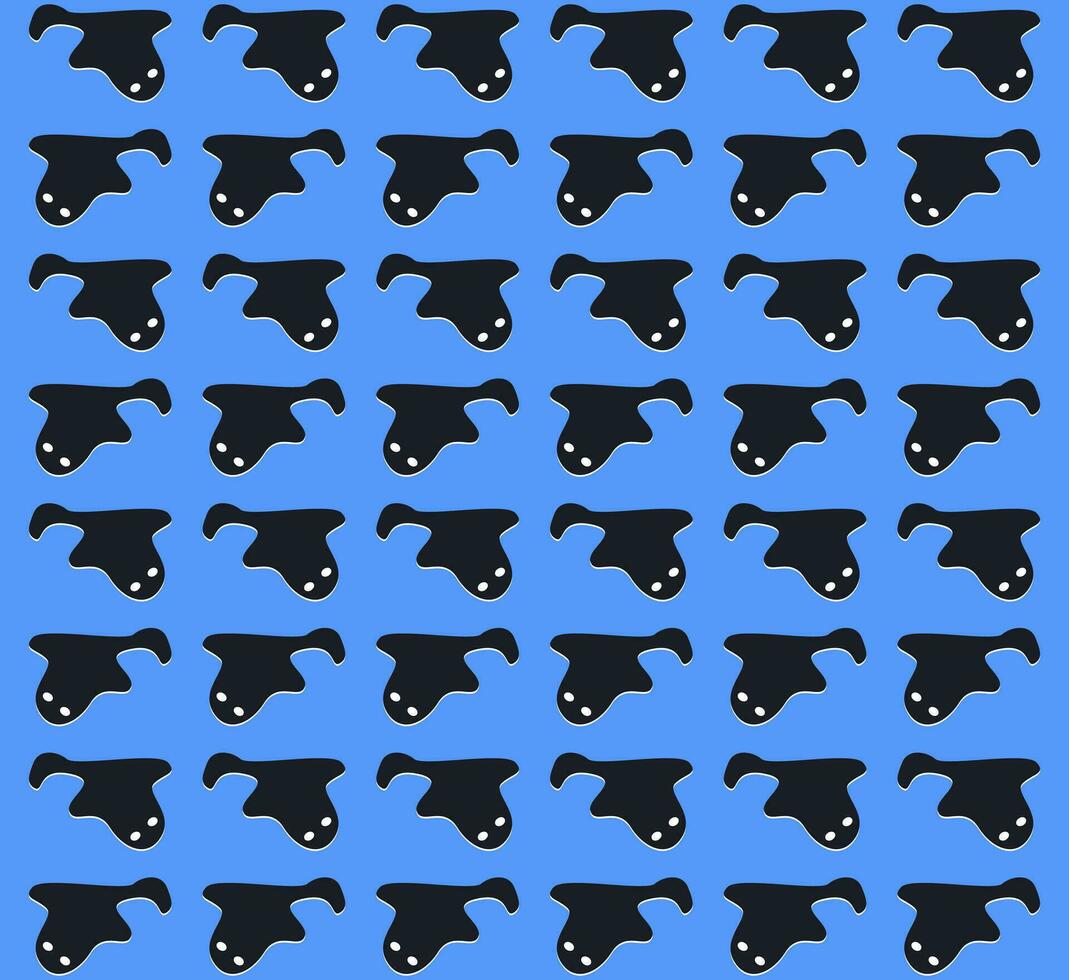 blu sfondo con collezione di pesce modelli vettore