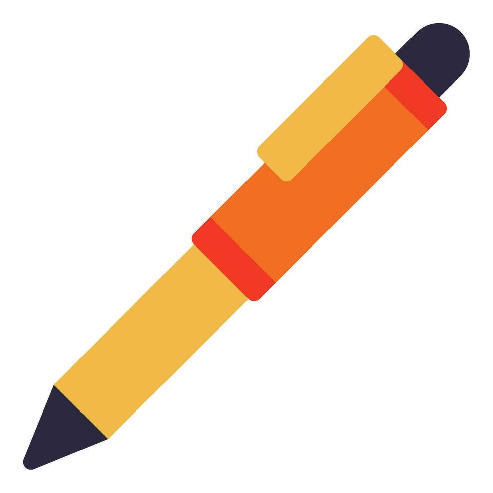 formazione scolastica penna vettore oggetto illustrazione