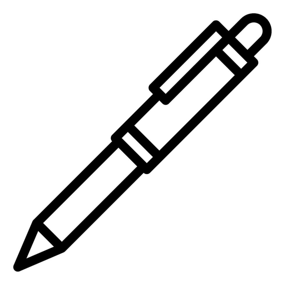 formazione scolastica penna vettore oggetto illustrazione