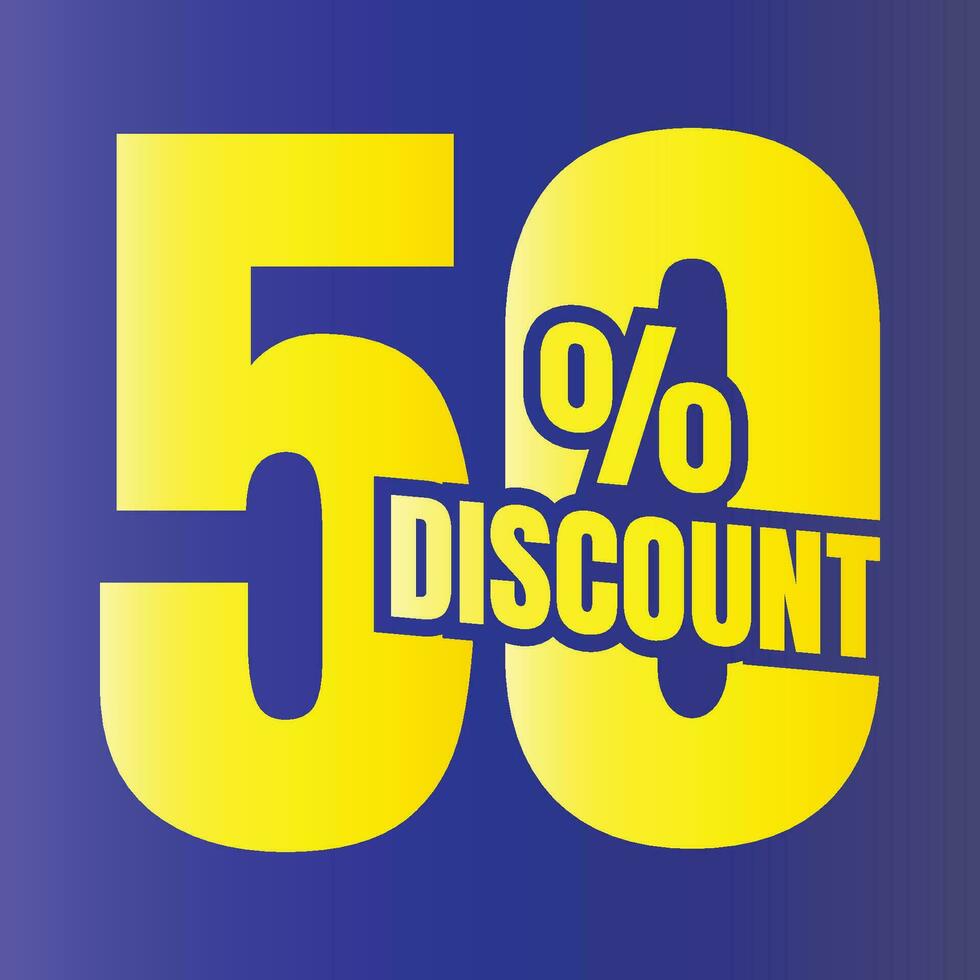 50 per cento sconto affare cartello icona, 50 per cento speciale offrire sconto vettore, 50 per cento vendita prezzo riduzione offrire disegno, Venerdì shopping vendita sconto percentuale icona design vettore