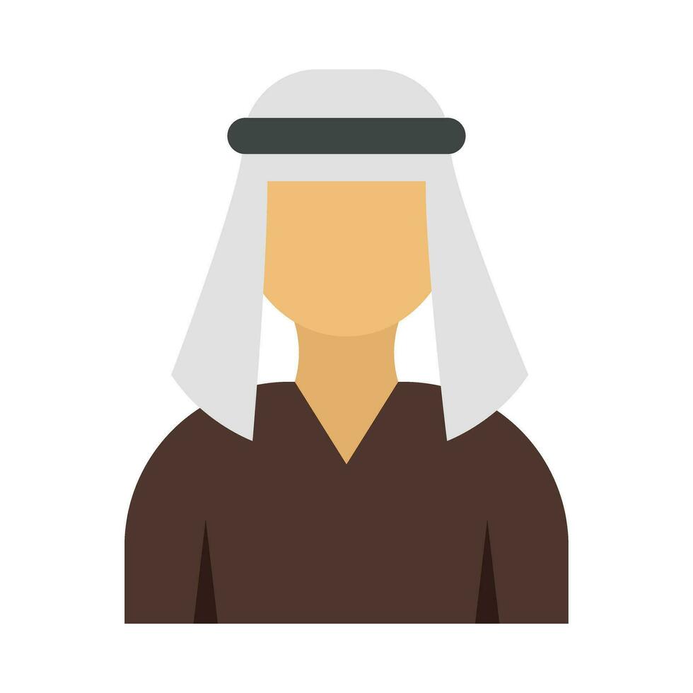 islamico uomo vettore piatto icona per personale e commerciale uso.