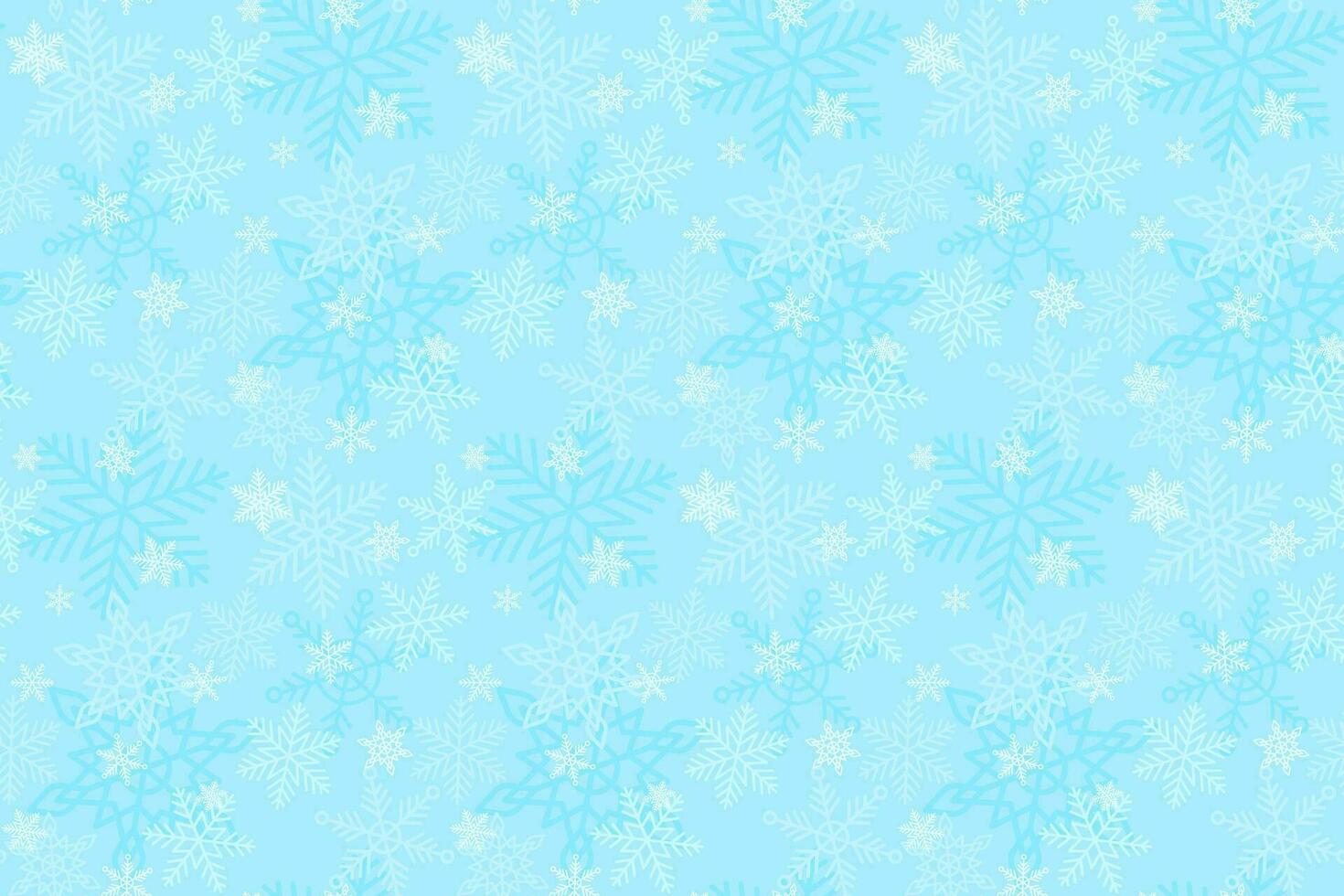 blu i fiocchi di neve vettore inverno senza soluzione di continuità modello. infinito sfondo per Natale involucro carta, tessuto, tessile, sfondo