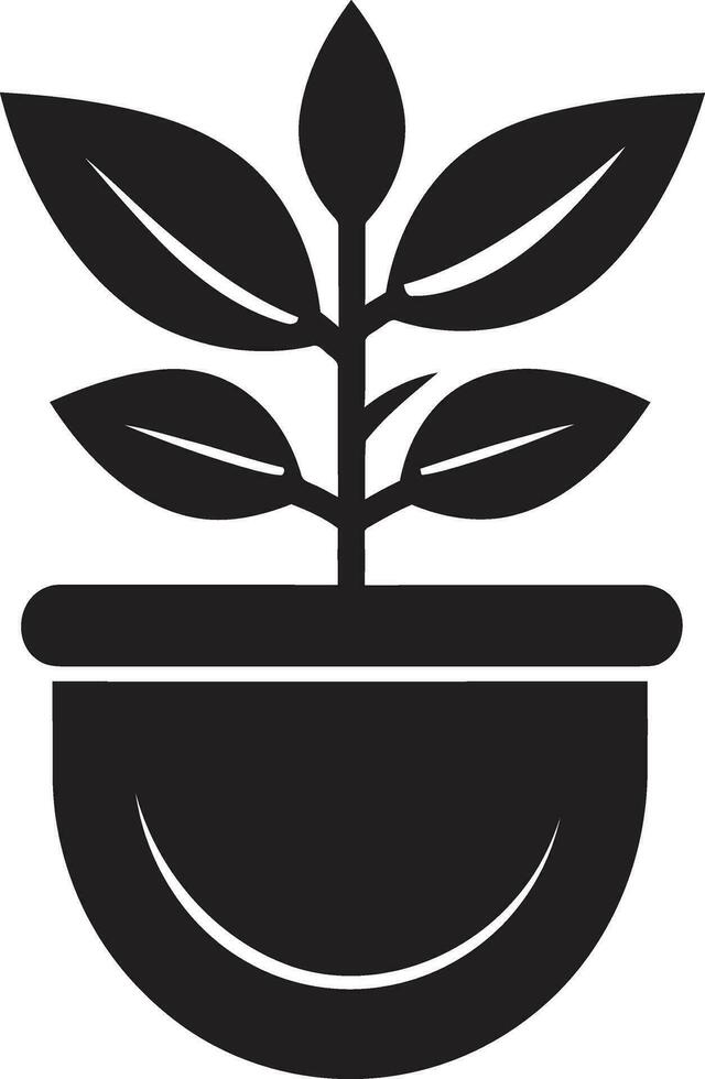 fotosintetico orgoglio pianta logo design nature tavolozza emblematico pianta icona vettore